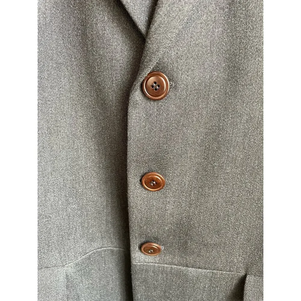 DSquared 100% Wool Gray 3-button Topcoat IT Size 50/ US Medium 38-40